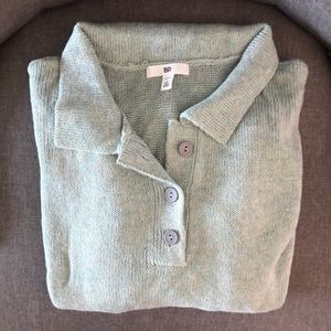 NWT Cozy Super Soft Polo Knit Sweater